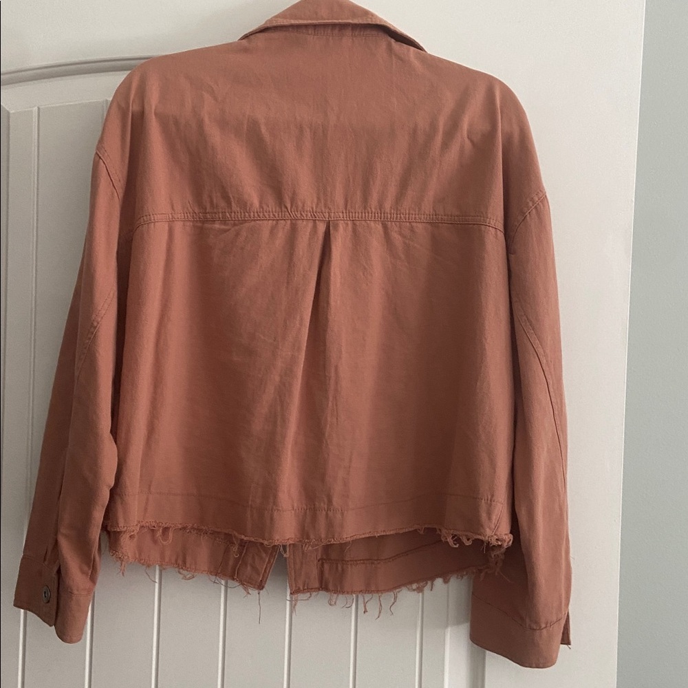 Love Notes Women's Terracotta Utility Jacket - Picture 4 of 4